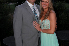 Dressed up to attend the annual firefighter ball