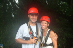 ziplining